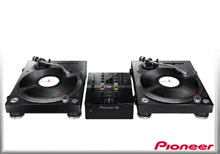 Pioneer PLX-500 x 2 + DJM250MK2